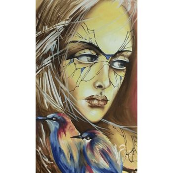 Törékeny [50x100cm]