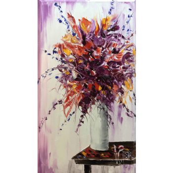 Vázás virágcsokor [50x70cm]