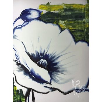 Virág (KÉK) [50x70cm]