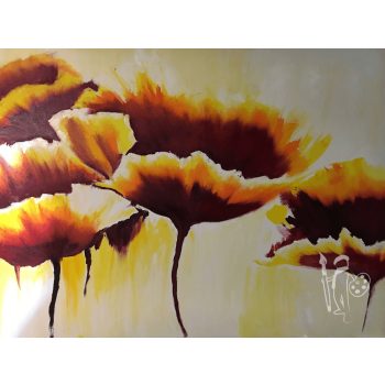 Pipacs naplemente [70x50cm]