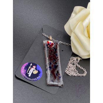 Üveg nyaklánc 004 (OPÁL)