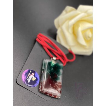 Üveg nyaklánc 008 (ŐSZ)