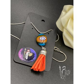 Üvge nyaklánc 022 (SÁRGA-KÉK)