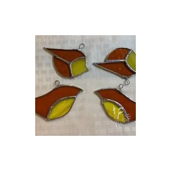 Tiffany üveg 005 (MADÁRKÁK) 8cm