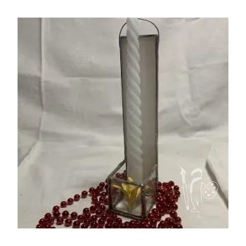 Tiffany üveg 037 (GYERTYATARTÓ) 14cm