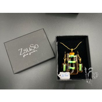 Üvegékszer készlet 074