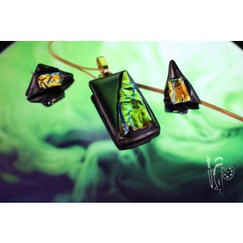 Üvegékszer készlet 035