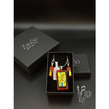 Üveg ékszer készlet 144