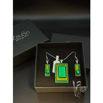 Üveg ékszer készlet 154